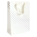 Крафт торбичка L златни точки бял 5бр, 1000000000051977 02 
