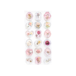 Самоз.восъчен печат цветя 18бр