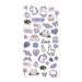 Прозрачни стикери Еднорог лилав, 1000000000052766 02 