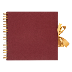 Крафт фотоалбум 245/230 бордо 30л