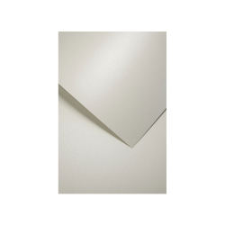 Картон Millenium 220гр 20бр металик бял