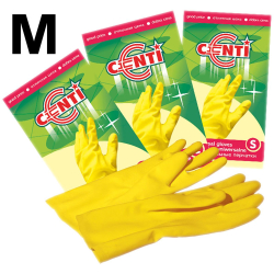Ръкавици Centi гумени домакински M