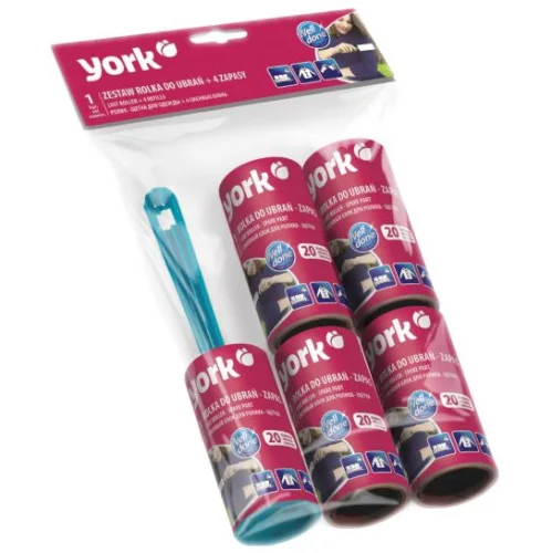 York moss cleaning roller + 4 spare, 1000000000023009