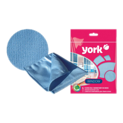 Кърпа микрофибър York за прозорци