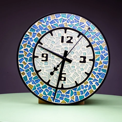 Mosaic Mosaaro Round Clock, 1000000000045954 02 