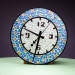 Mosaic Mosaaro Round Clock, 1000000000045954 05 