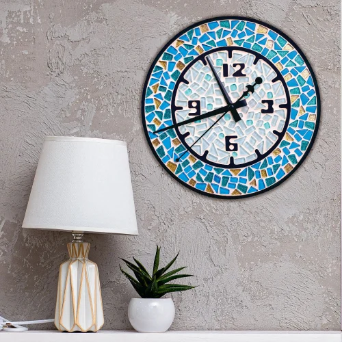 Mosaic Mosaaro Round Clock, 1000000000045954 03 