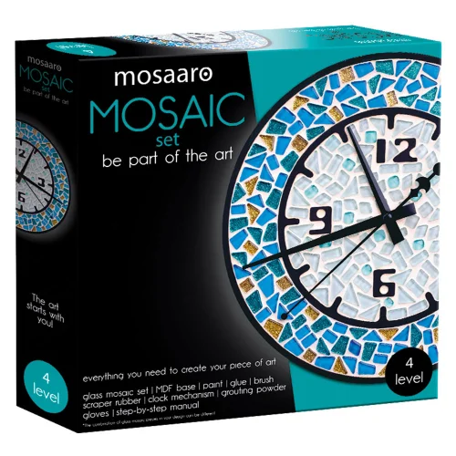 Mosaic Mosaaro Round Clock, 1000000000045954