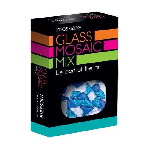 Микс за мозайка Mosaaro в син цвят, 1000000000045962
