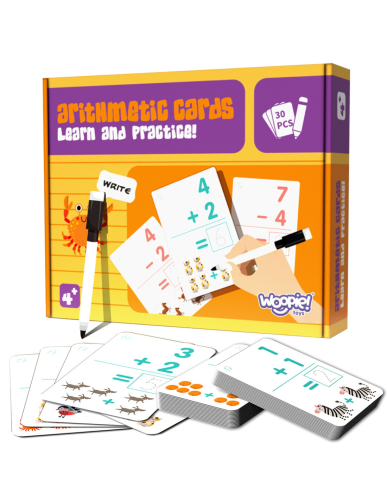 Образователни флаш карти за смятане Woopie, 4+ години, 2005904326944053 05 
