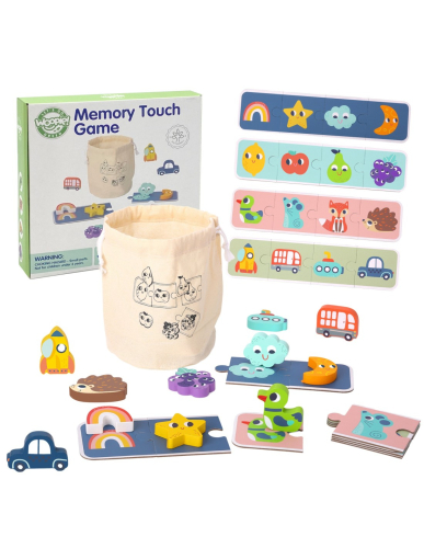 Дървена тактилна игра за памет HABA, 3+ години, 2005904326949645 03 