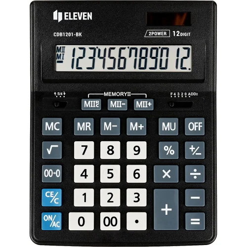 Calculator Eleven CDB 1201BK 12digit bk, 1000000000043126 02 