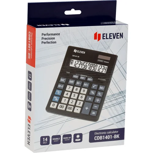 Calculator Eleven CDB 1401BK 14digit bk, 1000000000043127 04 