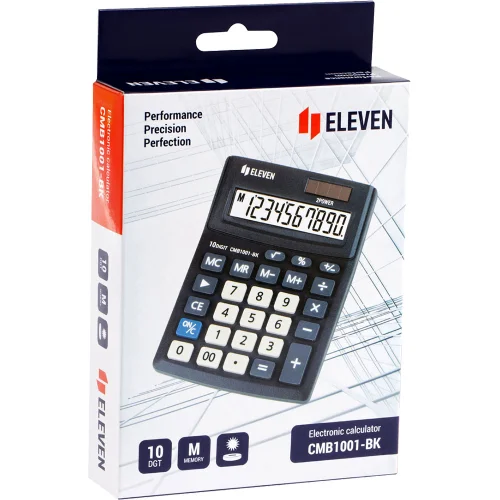 Calculator Eleven CMB 1001BK 10digit bk, 1000000000043131 04 