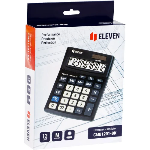 Calculator Eleven CMB 1201BK 12digit bk, 1000000000043132 04 