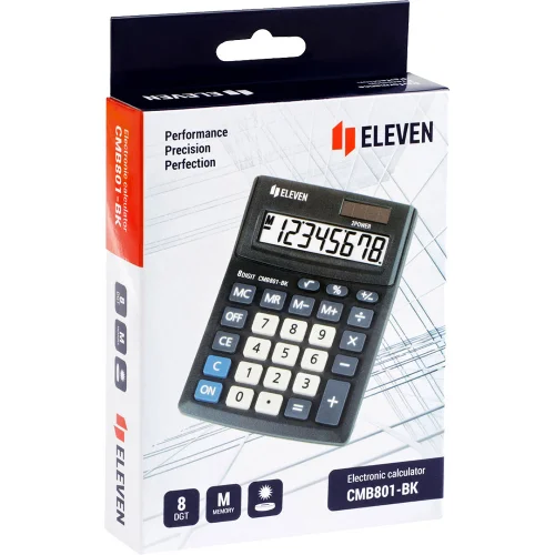 Calculator Eleven CMB 801BK 8digit bk, 1000000000043133 04 