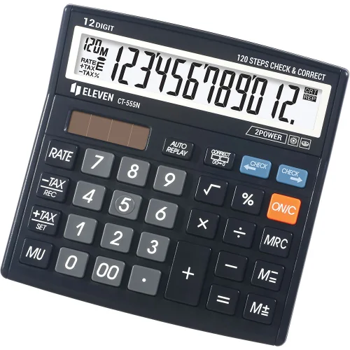 Calculator Eleven CT 555 N 12 digit set, 1000000000043140