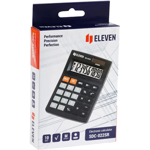 Calculator Eleven SDC 022SR 10-digit, 1000000000043129 04 