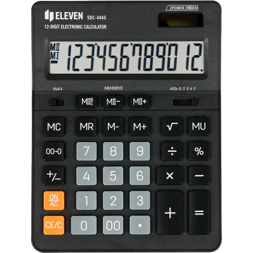 Calculator Eleven SDC 444XRNV 12 set, 1000000000043147 02 