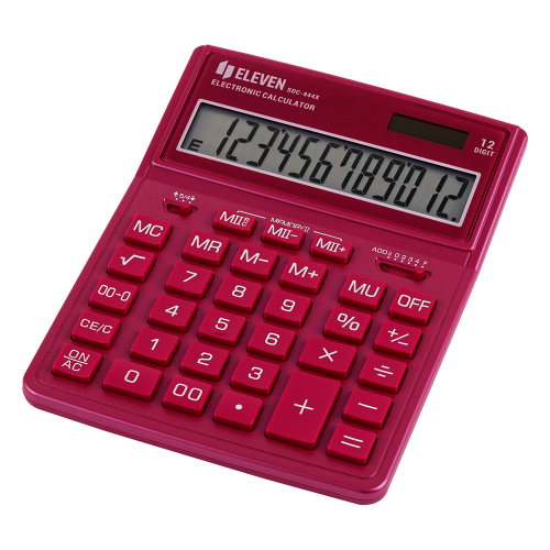 Calculator Eleven SDC 444XRPKE pink, 1000000000043121 02 