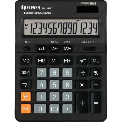 Калкулатор Eleven SDC 554S 14разр наст, 1000000000043148 02 