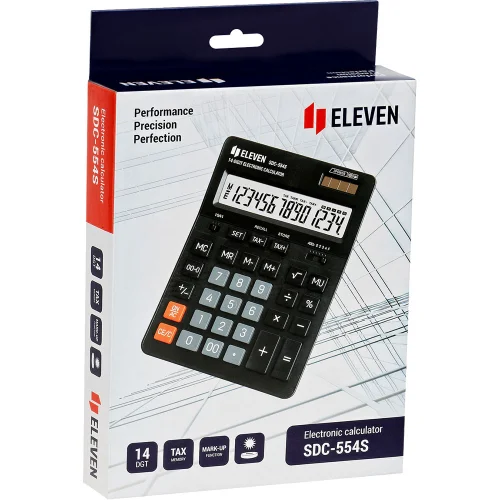 Calculator Eleven SDC 554S 14-digit set, 1000000000043148 04 