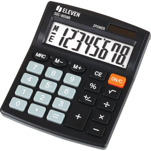 Eleven SDC 805 8-Digit Calculator, 1000000000043150