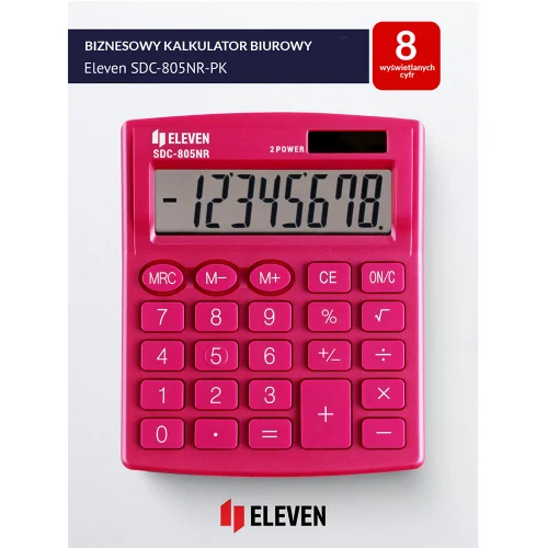 Eleven SDC 805NRPKE 8-bit calculator, 1000000000043159 04 