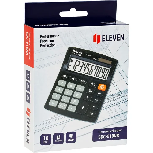 Calculator Eleven SDC 810NR 10 digits, 1000000000043151 04 