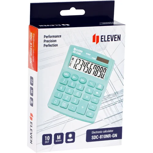 Calculator Eleven SDC 810NR 10 digits gr, 1000000000043152 04 