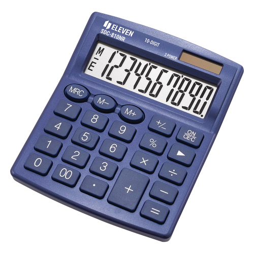 Калкулатор Eleven SDC 810NRNVE 10рзр син, 1000000000043153 02 