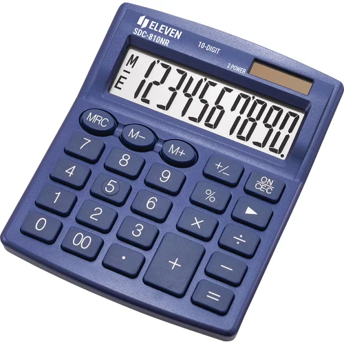 Calculator Eleven SDC 810NRNVE  blue, 1000000000043153