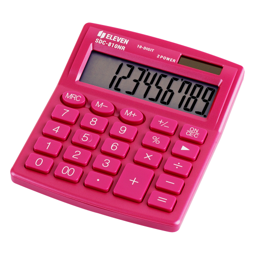 Calculator Eleven SDC 810NRPKE pink, 1000000000043154 02 