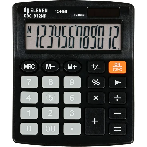 Calculator Eleven SDC 812NR 12-digit set, 1000000000043156 02 