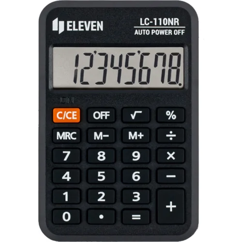 Calculator Eleven LC 110NR pocket, 1000000000043145 02 