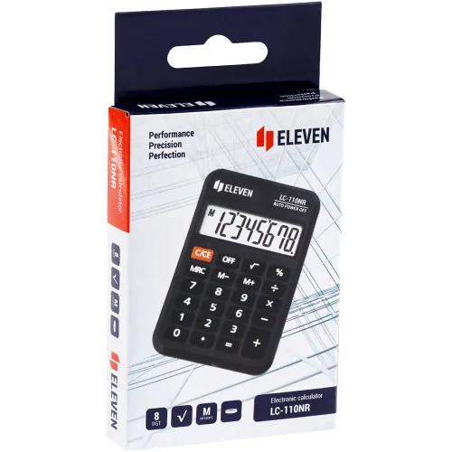 Calculator Eleven LC 110NR pocket, 1000000000043145 04 