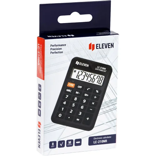 Calculator Eleven LC 210NR pocket, 1000000000043143 04 