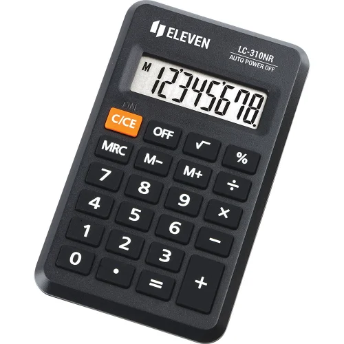 Calculator Eleven LC 310NR pocket, 1000000000043146