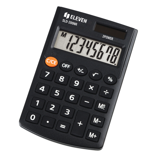 Eleven SLD 200NR 8-digit pocket calculat, 1000000000043162 02 