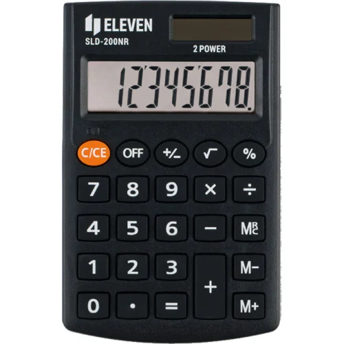 Eleven SLD 200NR 8-digit pocket calculat, 1000000000043162 02 
