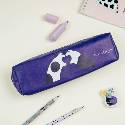 Pencilcase MESHU For You oval 1 zip, 1000000000046413 04  — OK Office Pencilcase MESHU For You oval 1 zip, 1000000000046413 04