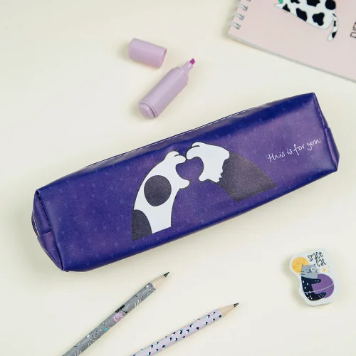 Pencilcase MESHU For You oval 1 zip, 1000000000046413 04 