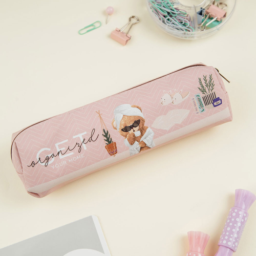 Pencilcase MESHU Get Organize oval 1 zip, 1000000000046414 04  — OK Office Pencilcase MESHU Get Organize oval 1 zip, 1000000000046414 04