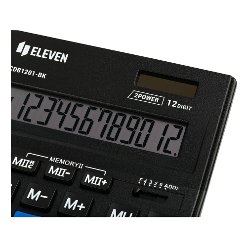Calculator Eleven CDB 1201B 12digit Blue, 1000000000048524 04  — OK Office Calculator Eleven CDB 1201B 12digit Blue, 1000000000048524 04