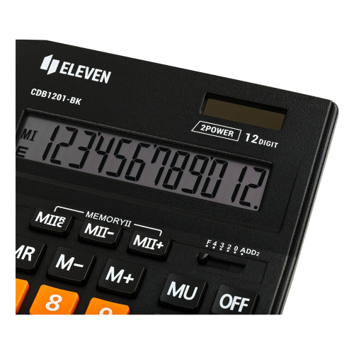 Calculator Eleven CDB1201BK 12digit Oran, 1000000000048523 04 