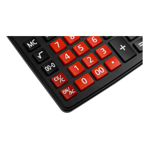 Calculator Eleven CDB 1201BK 12digit Red, 1000000000048522 05  — OK Office Calculator Eleven CDB 1201BK 12digit Red, 1000000000048522 05