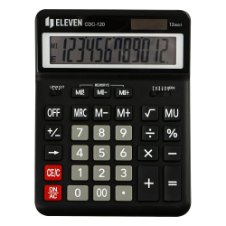 Calculator Eleven CDC120BK 12digi Black