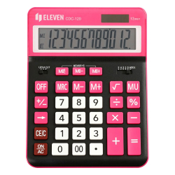 Calculator Eleven CDC120B 12digi Pink