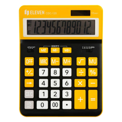 Calculator Eleven CDC120B 12digi Yellow