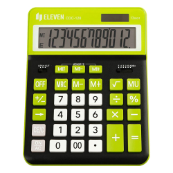 Calculator Eleven CDC120B 12digi Green